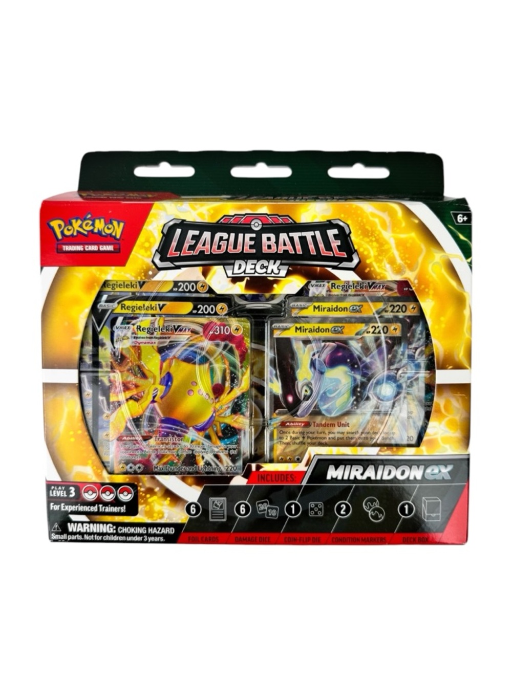 Pokémon TCG Miraidon ex League Battle Deck Sealed – Scarlet & Violet Collectible
